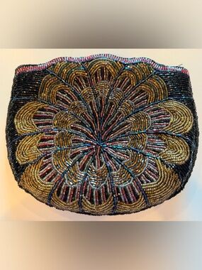Vintage 1920s Art Deco Beaded Purse